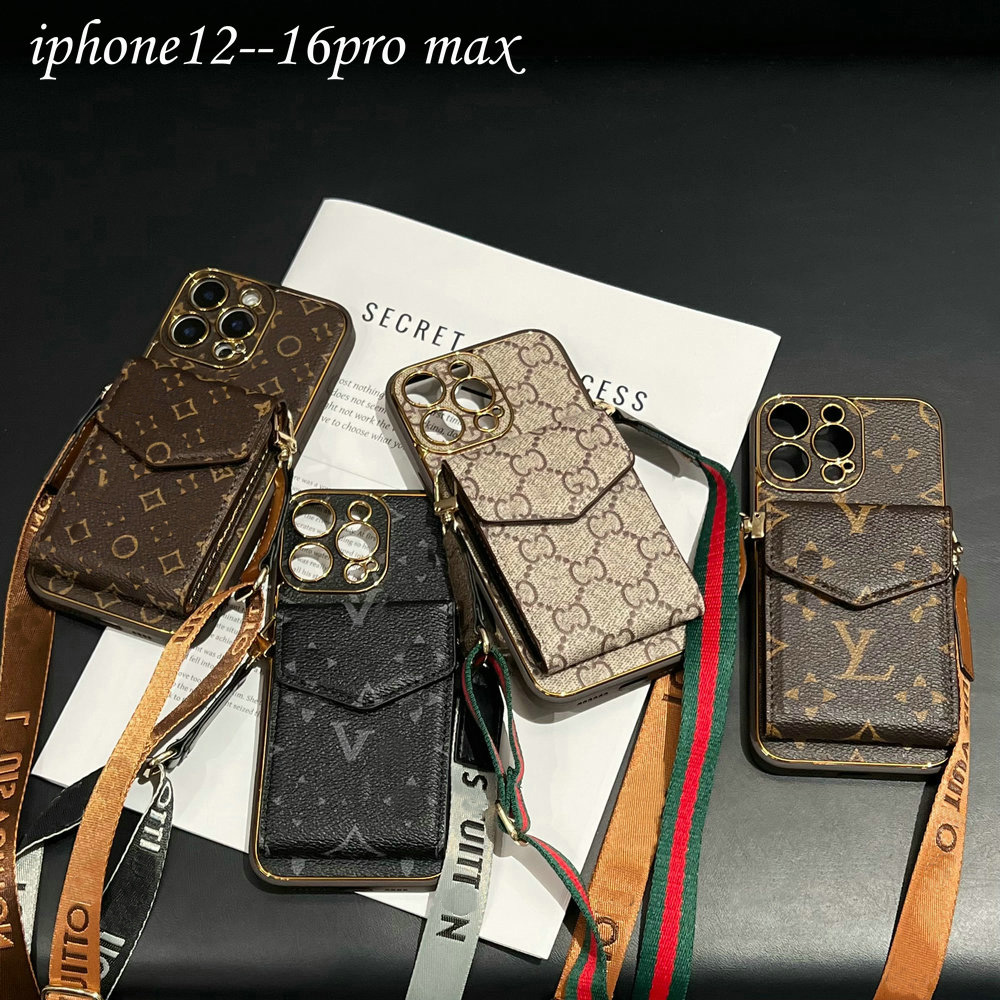 Designer Cell Phone Case for IPhone 14 Pro Max 13 12 11 15 15pro 15promax 15plus Fitted Cases Fashion Phones Cover with Card Holder