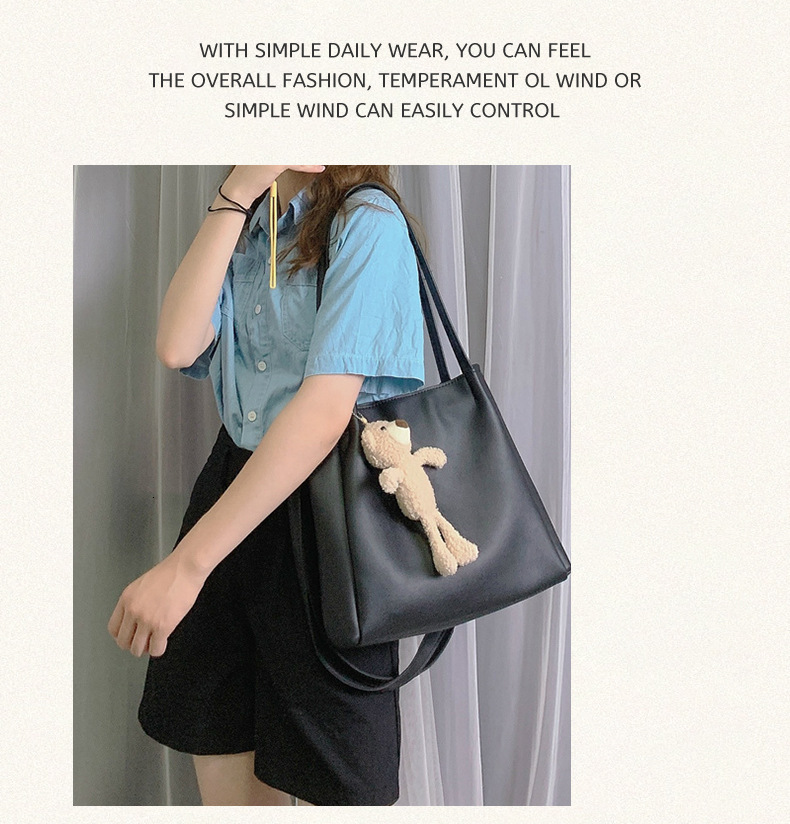 designer 2025 New Trend Large Capacity Shoulder Bag Fashion Versatile Commuter Tote Bag Women's Bag Wholesale