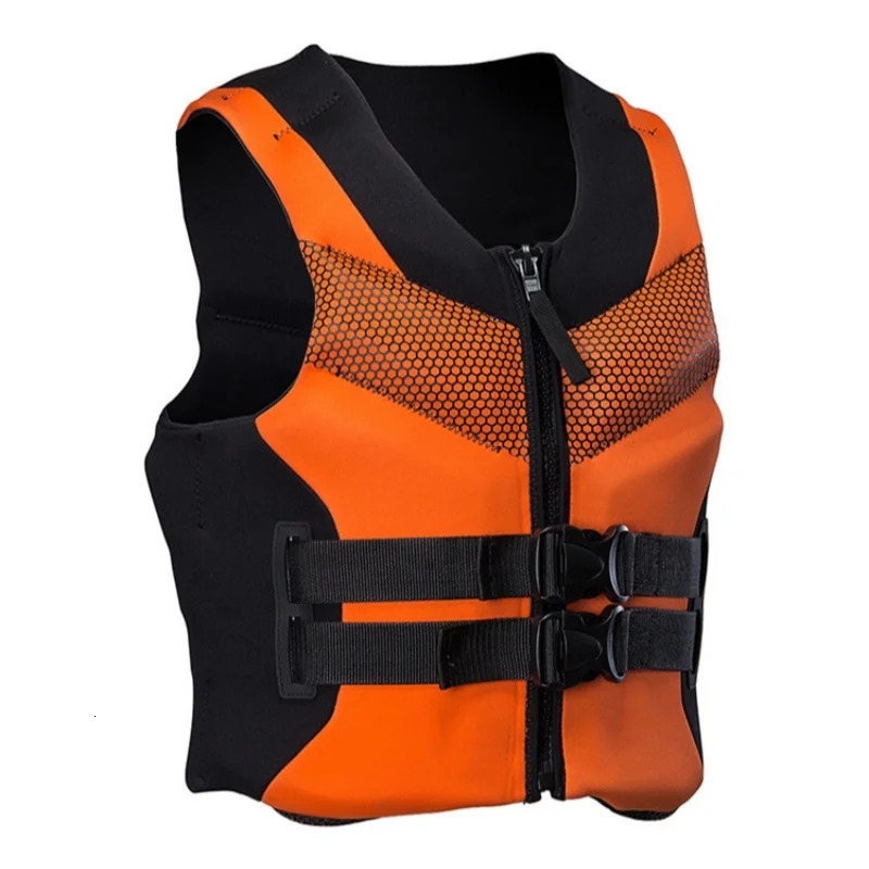 Professionl Buoyancy Life Jacket Vest With Material Neoprene for Men Women Surfing Motorboat Fishing 250530