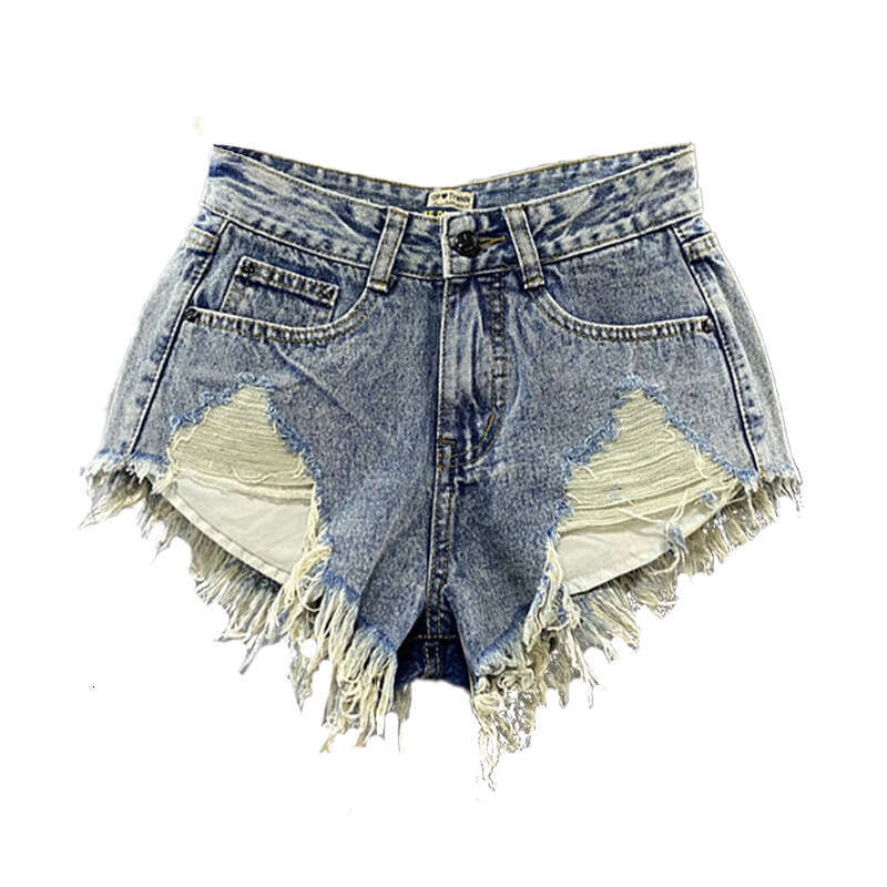 Denim Shorts Jeans Shorts Fashion Low Waist Shorts For Women Frayed Hem New Summer White Denim Ripped A Line Hot Pants Trend Ripped Short Jeans