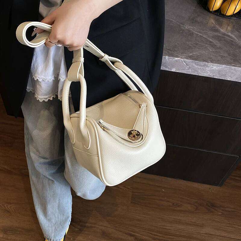 Designer Vintage Inspired Ladies Messenger Bag Leather Crossbody Shoulder Handbag Women's Elegant Tote Luxury bag