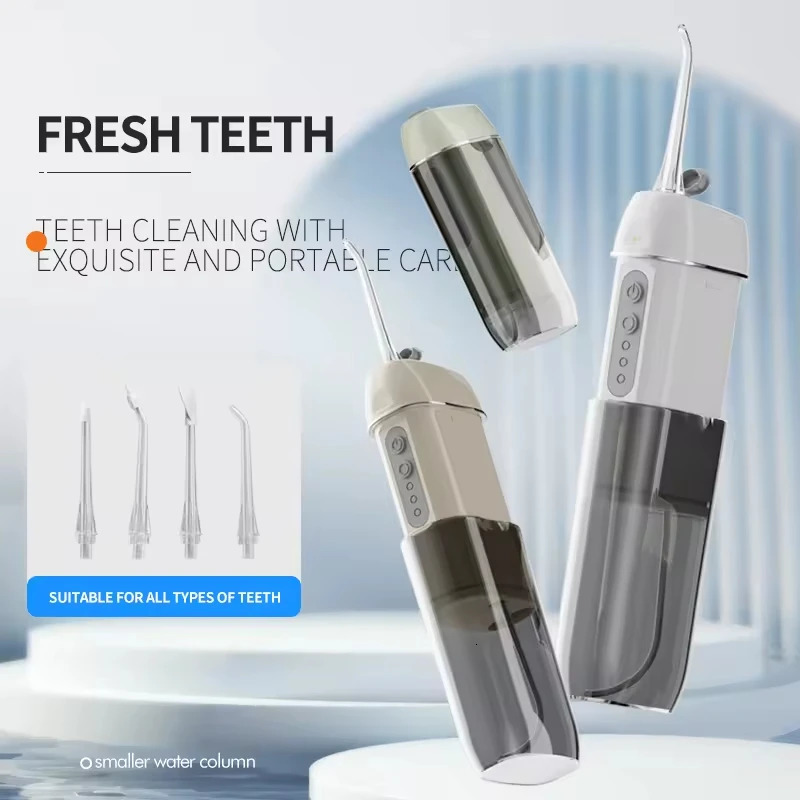 Piston Pump Water Flosser Electric Oral Irrigator Water Thread IPX7 Dental Water Jet USB Charging Pressure Water Teeth Cleaner 250530