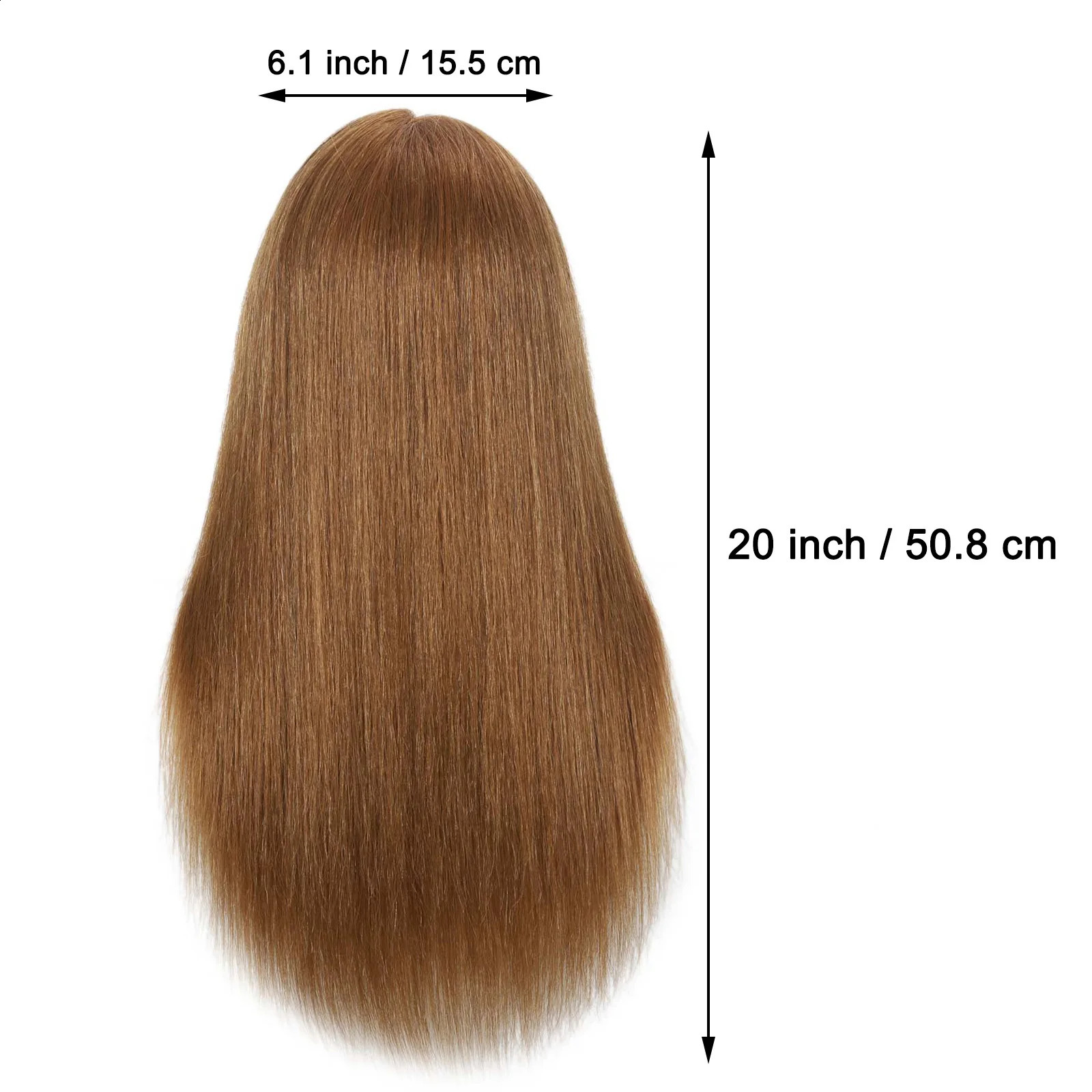 100% Real Hair Mannequin Head With Human Hair Hairdresser Cosmetology Mannequin Manikin Training Practice Styling Doll Head 250529