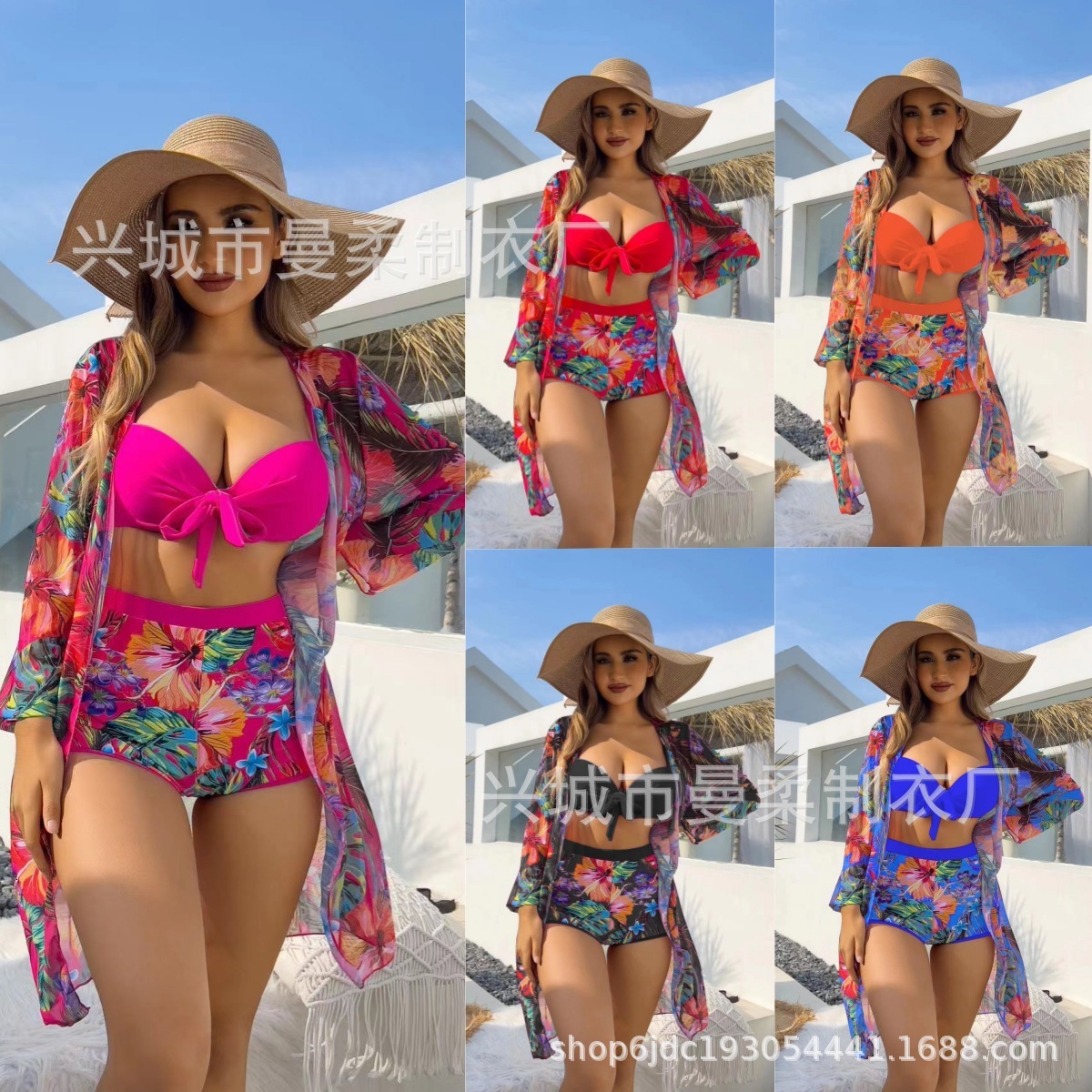Outdoor Summer Beach Sexy Womenfree Shipping 2025 New Designer Shoes 2025 New Sexy Three Piece Cover Up Bikini Women's Swimsuit