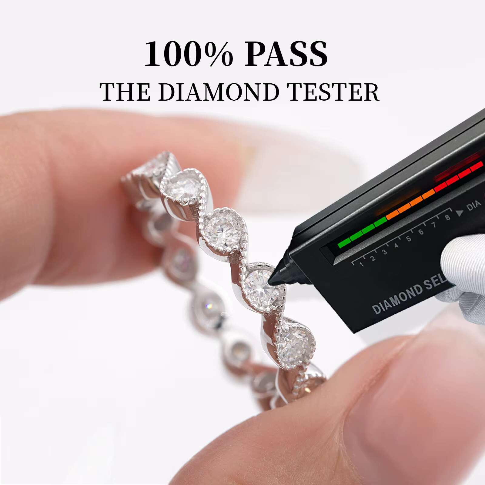 Custom Moissanite Ring Moissanite Jewelry Wholesale Moissanite Diamond Women Luxury Wedding Rings