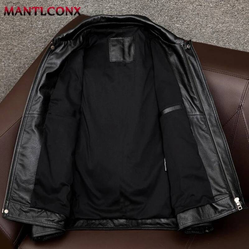 Vintage Motorcycle Men's Casual Windbreaker Pu Leather Coat Male Fishing Camping Outdoor Jacket Plus Size Xl-3Xl