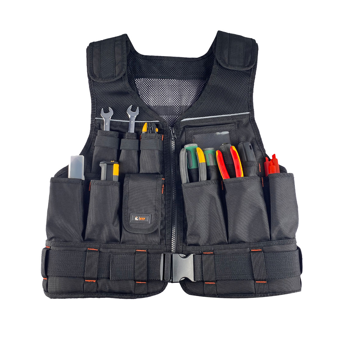 Multi-tool work vest - Tool vest vest work belt is comfortable to wear