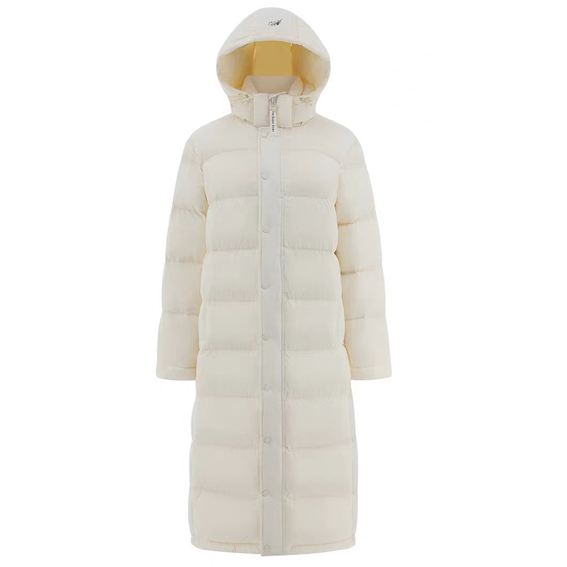 Women's Winter Padded Jacket: Cozy Long Coat for Cold Weather