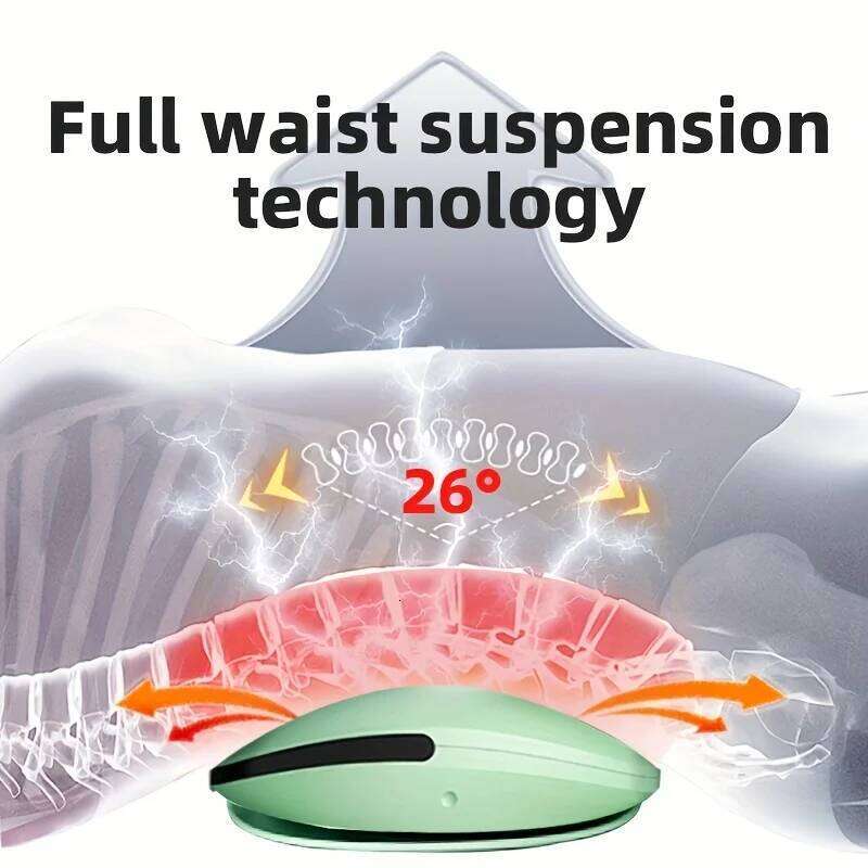 Electric Waist Massager Heating Function USB Rechargeable With Vibration Body Massage For Home And Office Use