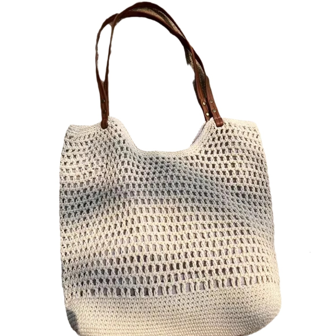 designer Woven Bag Straw Bag Women's Bag Artistic Retro Lazy Beach Vacation Beach Straw Bag Korean Style Tote New Bag