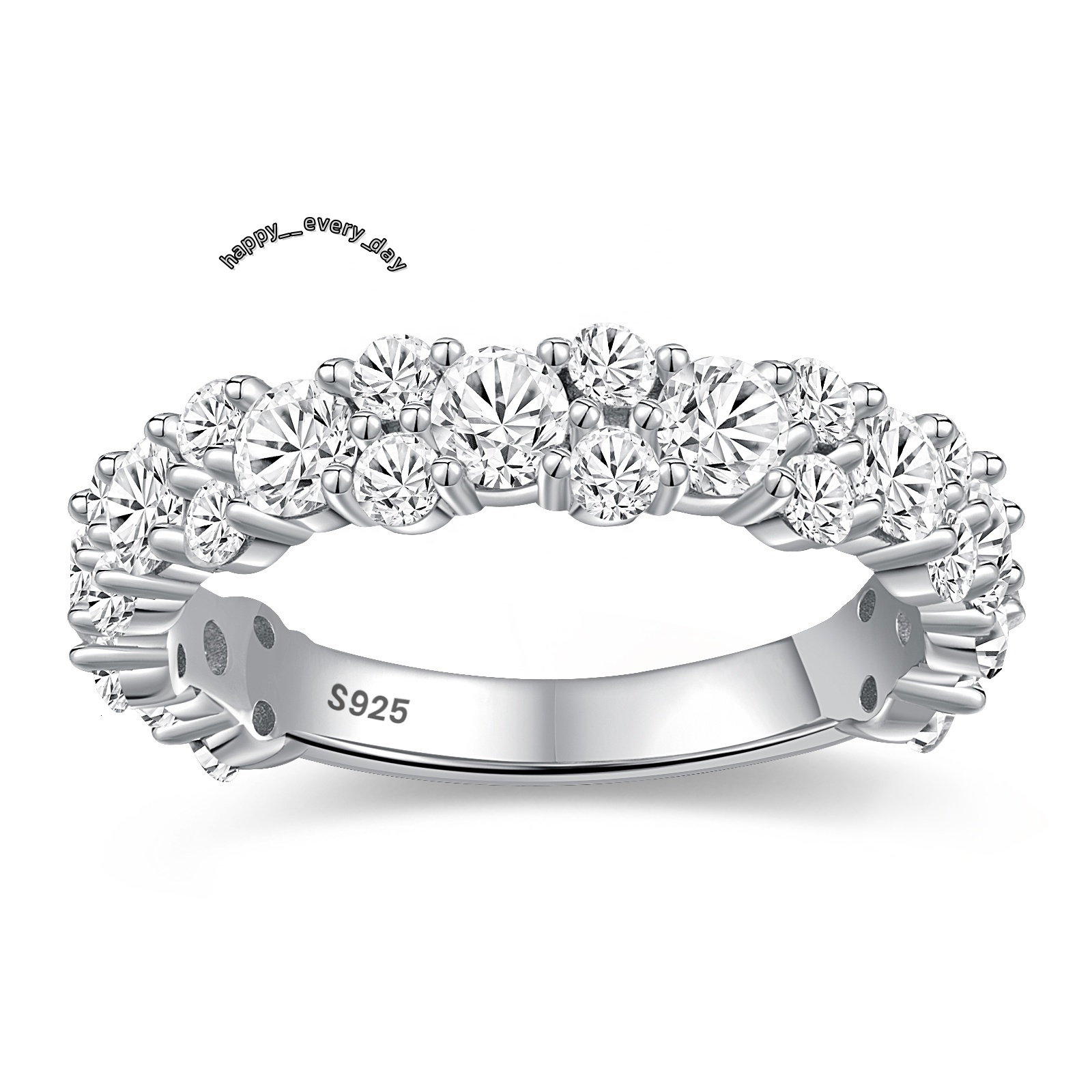 Real Moissanite Rings 925 Sterling Silver a Moissanite Ring Engagement Rings for Women