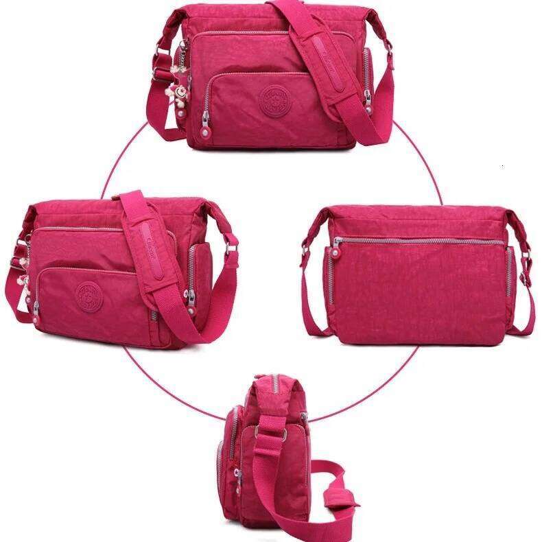 TEGAOTE Messenger Bags Women Crossbody Shoulder Lady Bolsa Feminina Mujer Large Solid Beach Travel Bag Female Zipper 2024