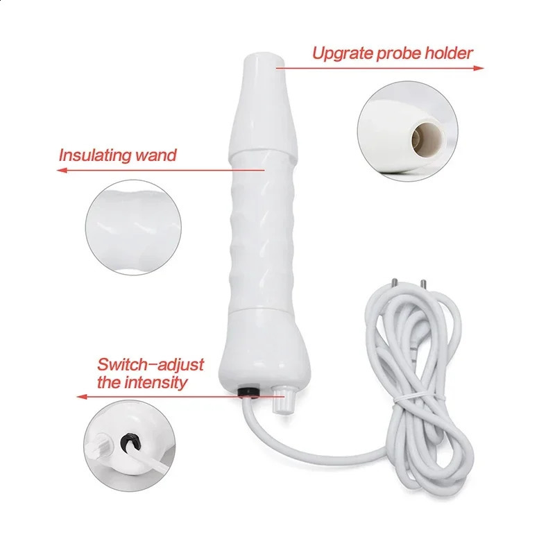 Portable High Frequency Machine Wand Handheld Electric Face Skin Beauty Tools Treatment Device 250523