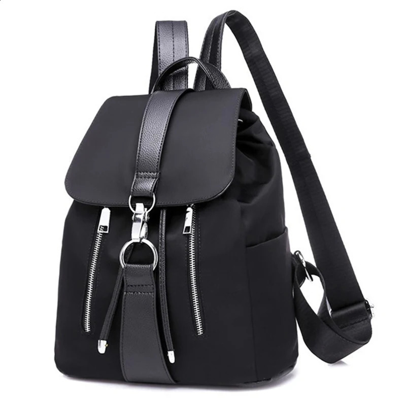 Women Backpack er High Quality Nylon Women Bag Fashion School Bags Large Capacity Knapsack Casual Travel Bags 250526