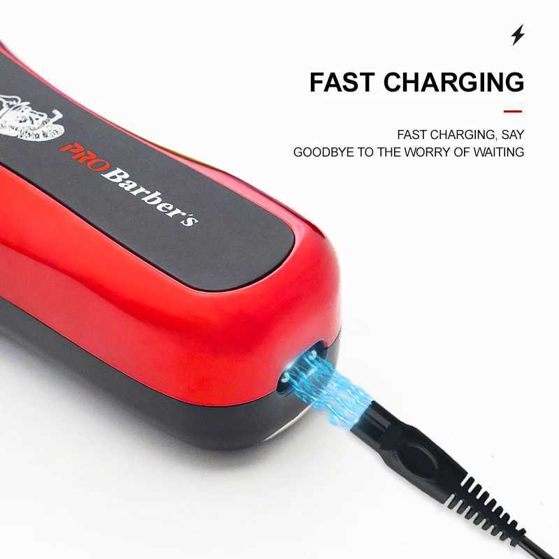 New High-Quality Professional Barber Trimmer with Charging base Cordless Powful Motor Hair Clippers For Men Hair Cutting Machine S2562