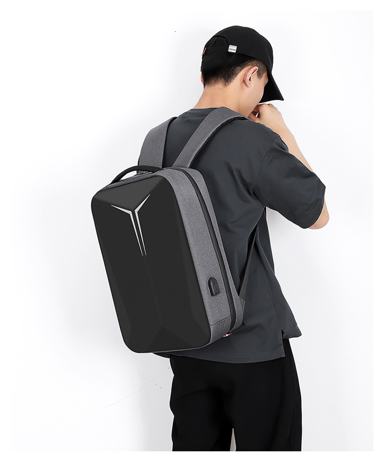 Free Shipping New Multifunctional Laptop Bag Outdoors Hard Shell Charging Backpack Large Capacity Casual Travel Business Backpack Designer Bag For Men