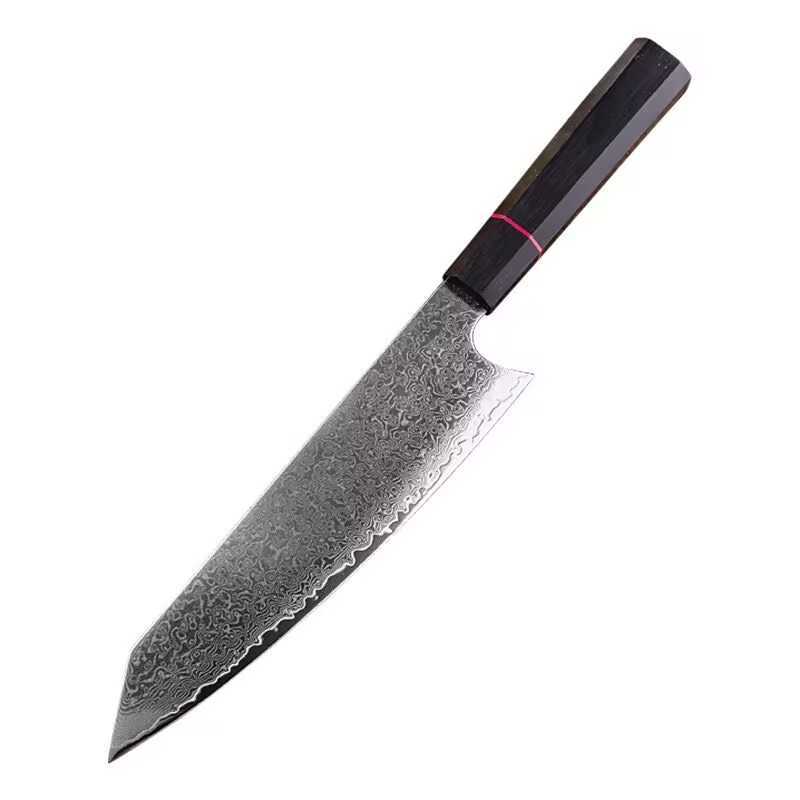 Damascus steel chef's knife - Payu beef knife VG10 Japanese cuisine knife with octagonal handle, small vegetable slicing knifeC250326