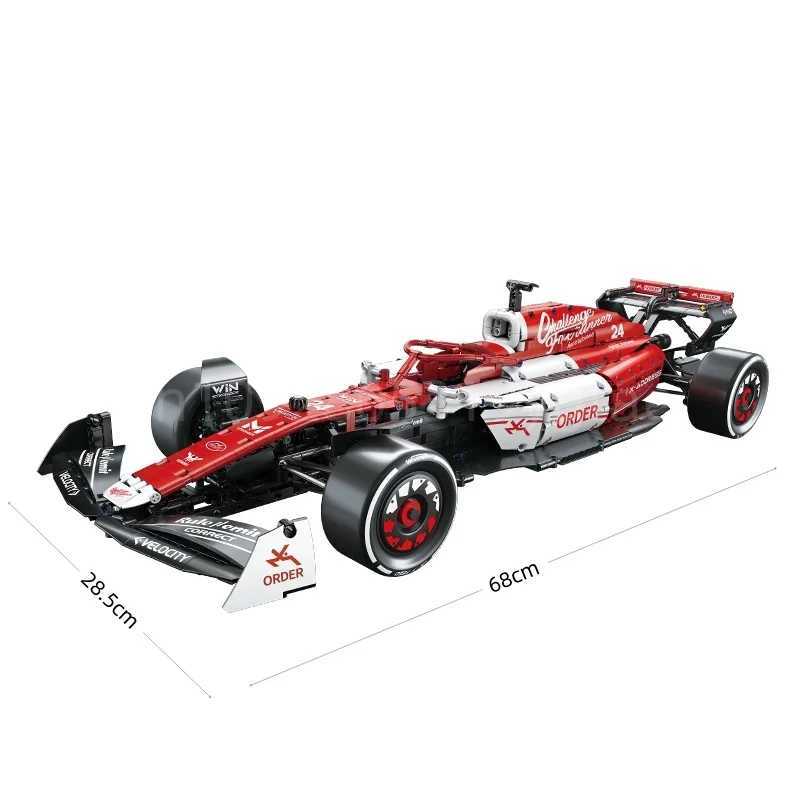 1 8 F1 Race 1768PCS Building Sets MOC Building Blocks Car Cool Collectible Model Car Kits Toy Birthday Festive Gift Giving Z250602