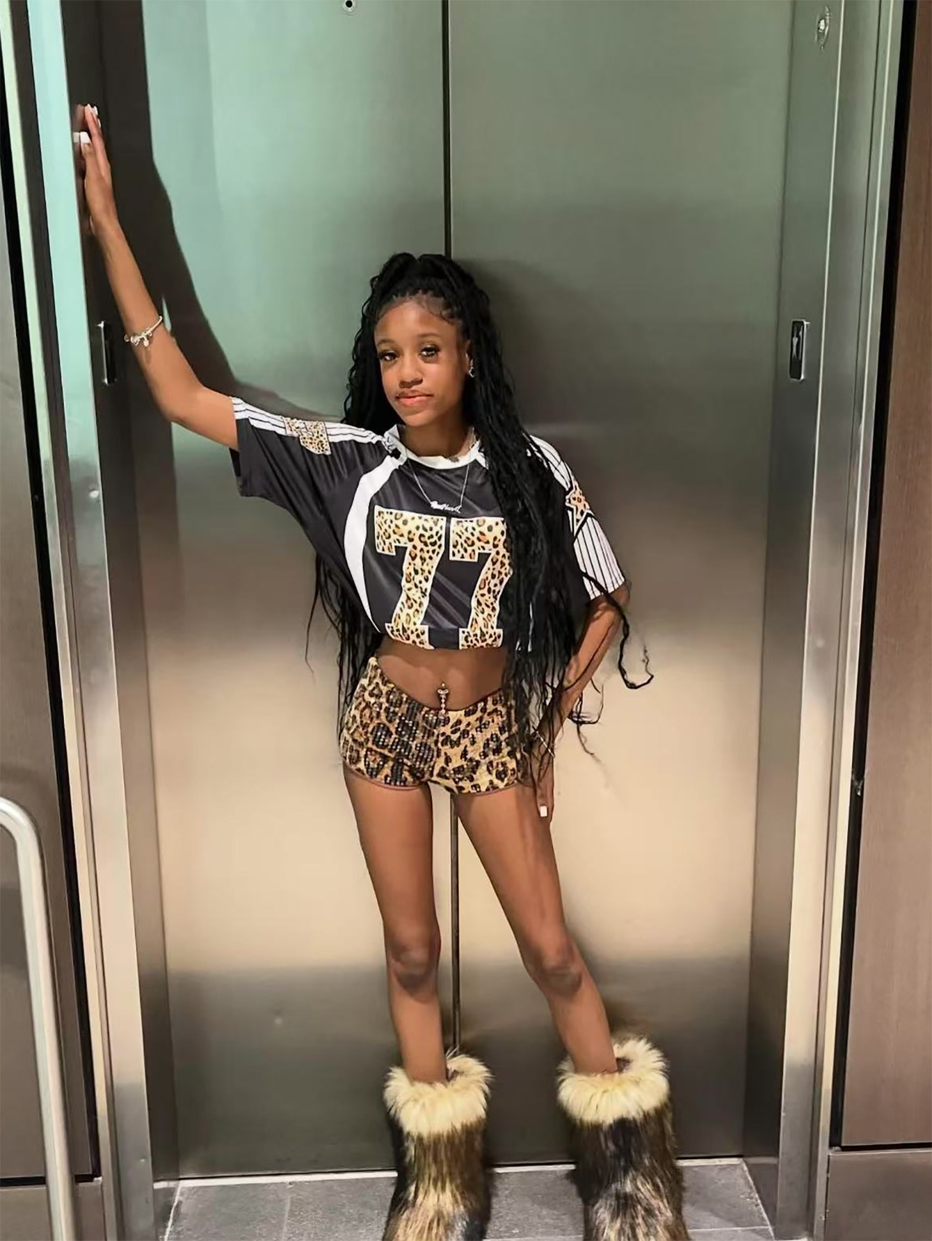 Designer T Shirt New Fashion Trend Loose Casual Color Block Leopard Print Short Sleeve Patchwork T Shirt Women S Clothing Essentials Summer Dress