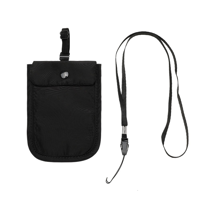 designer Cross-border Manufacturer Nylon Underwear Coin Purse Card Holder Women Ultra-thin Close-fitting Hidden Travel Women's Underwear Bag