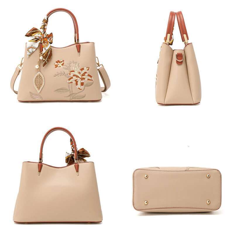 Free Shopping Toptrends Chinese Style Embroidery Commuter Handbags For Women 2025 Designer Large Capacity Totes Female Shoulder Bags