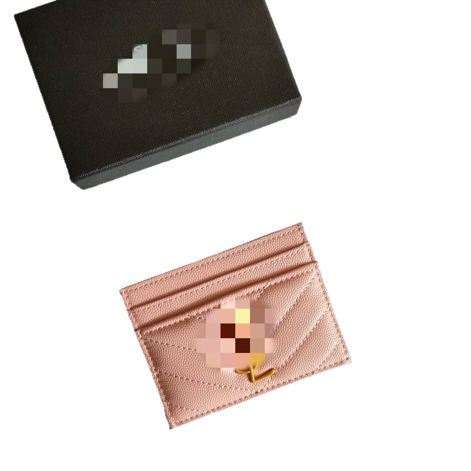 2025 Spring New Multi-card Luxury Bag Slot Genuine Leather Clutch Niche Design Caviar Free Shipping Delivery Of 2025 New Designer Shoes Card Holder Ve