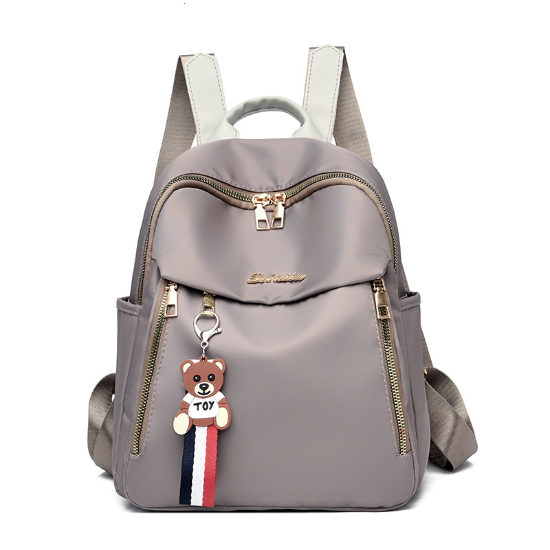 Free Shipping Women's Backpack New Trend Oxford Cloth Large Capacity Designer Bag Water-resistant Outdoors Travel Shoulder Bag Student School Bag