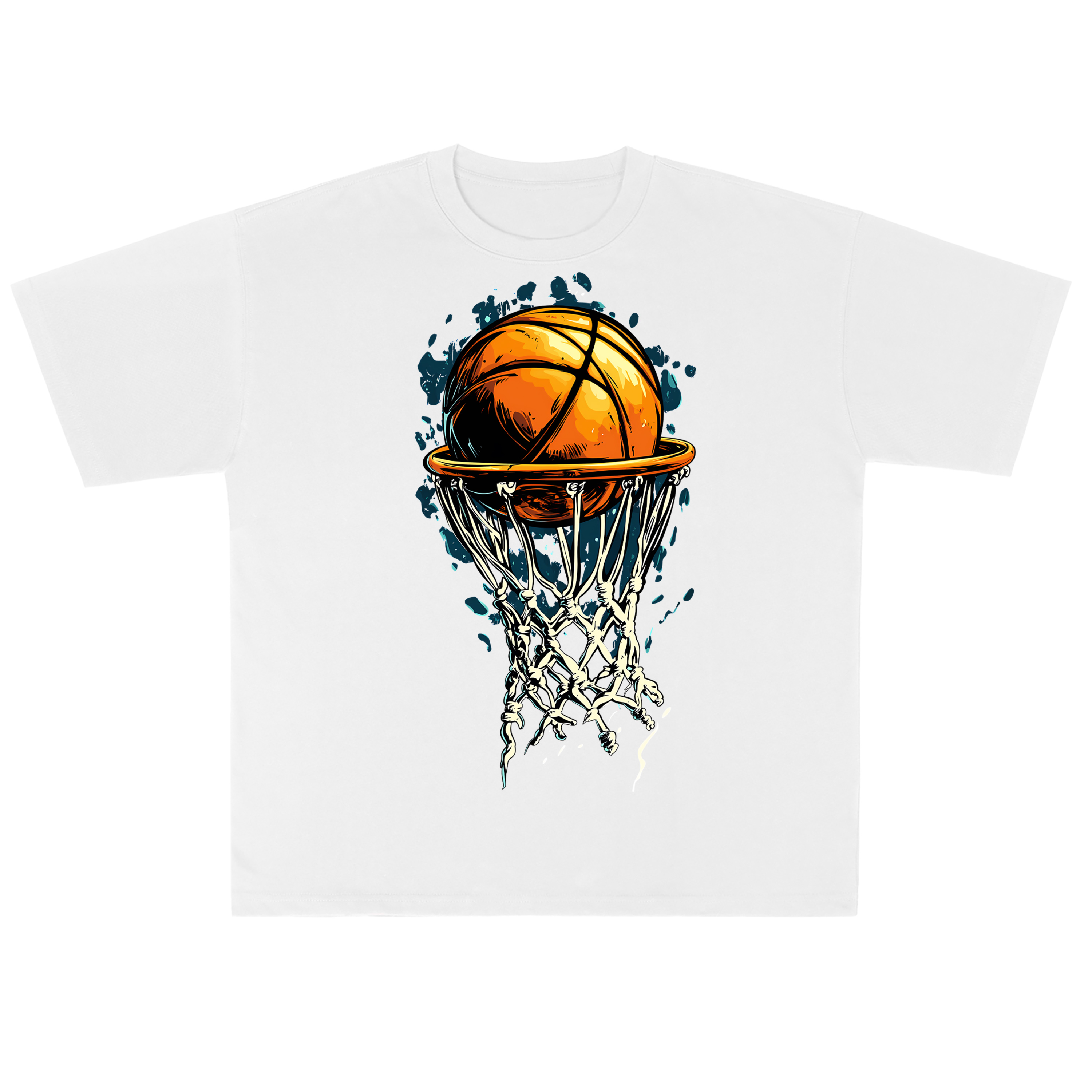 T-shirt men's top designer cotton T-shirt dunk short sleeved clothing high-quality fashionable T-shirt