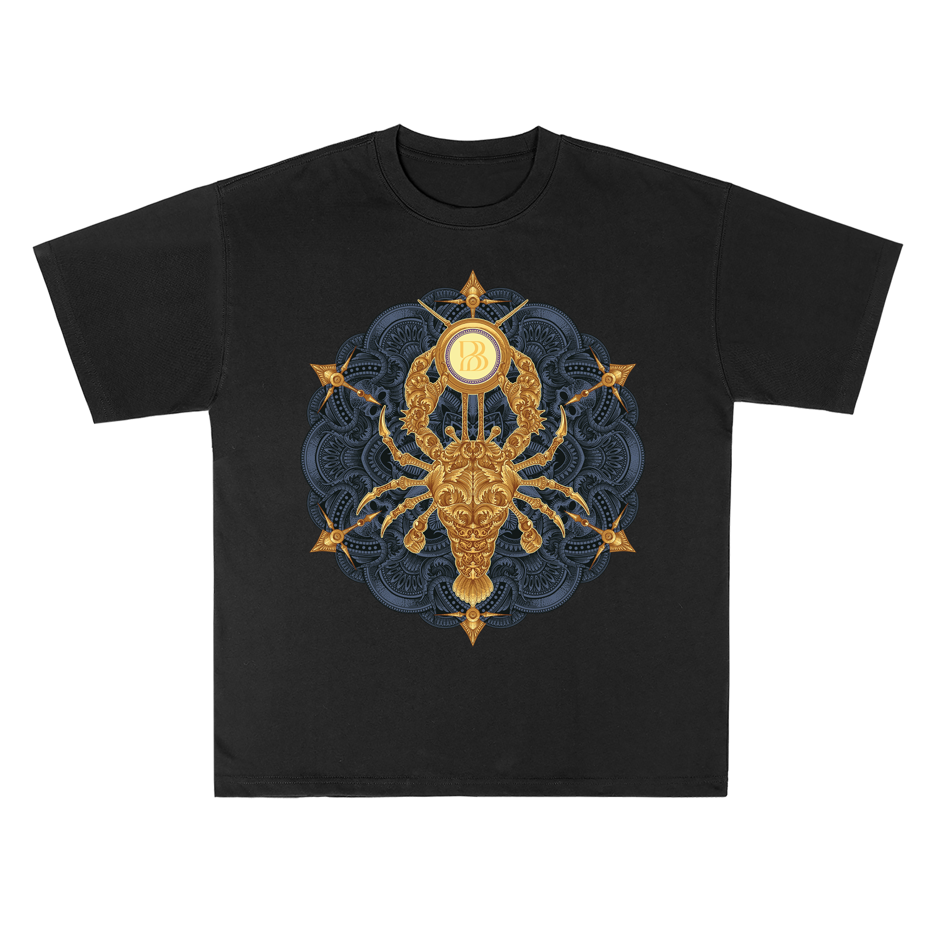 T-shirt men's top designer cotton T-shirt langouste short sleeved clothing high-quality fashionable T-shirt