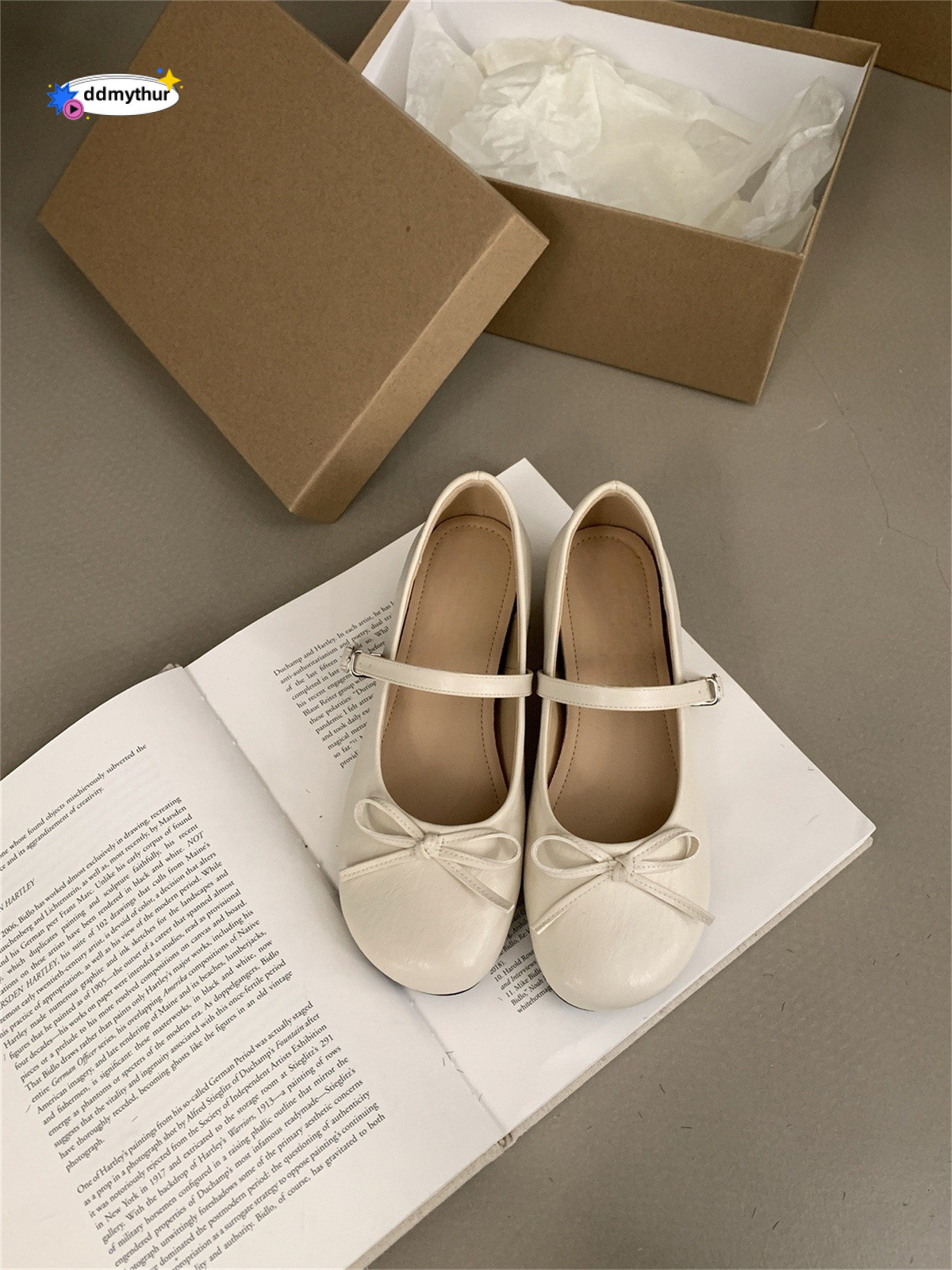 Hidden Wedge Silver Bow Mary Jane for Women Spring Autumn 2025 New Fairy Style Ballet Shoes ddmythur