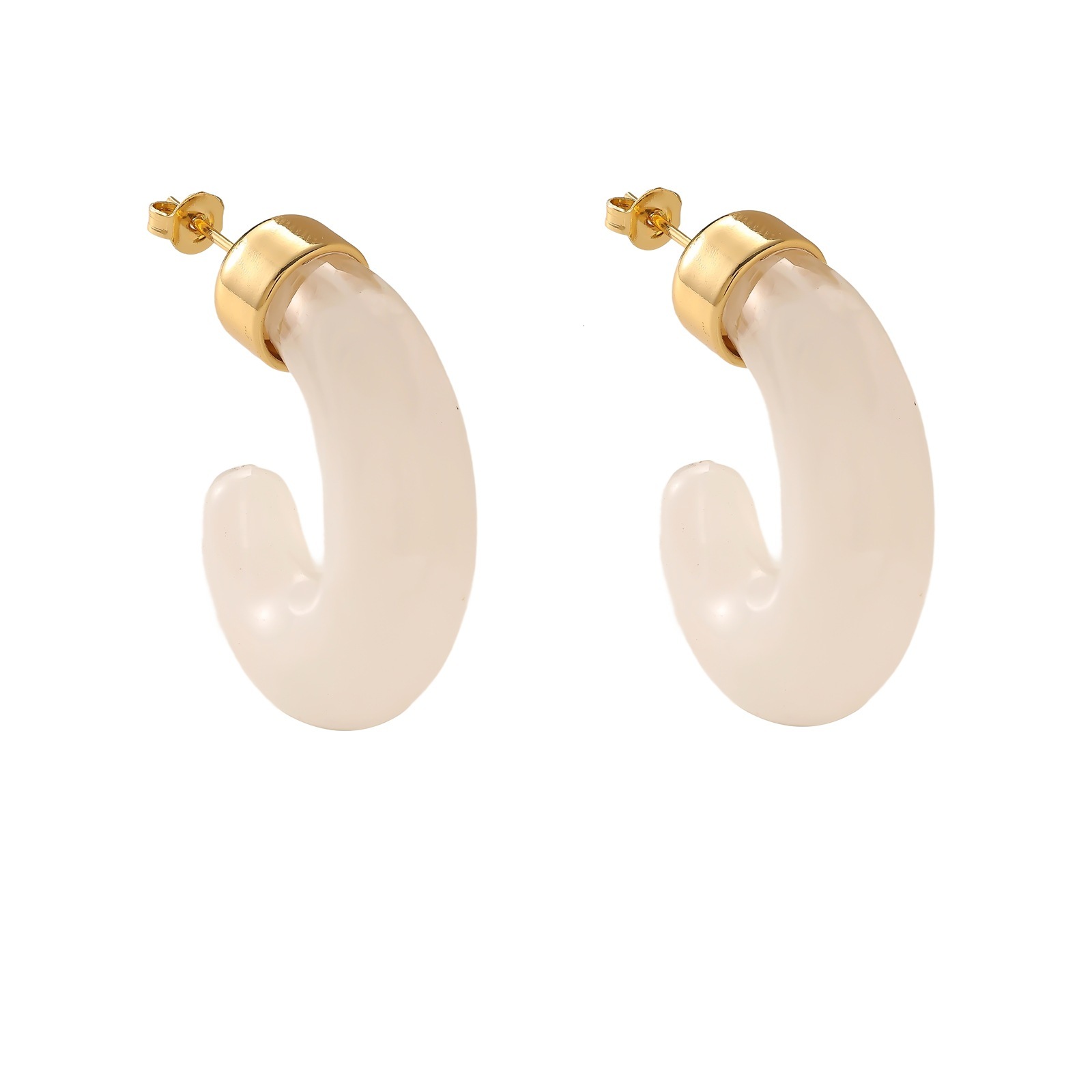 Light Niche Design Simple Fashion Versatile Elegant Earrings