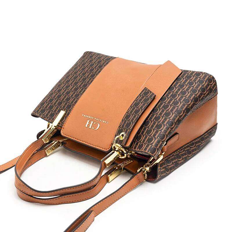 CH Large Capacity Brand Women's Bag Letters Temperament Fashion Design Sense Versatile Shopping Elegant Crossbody