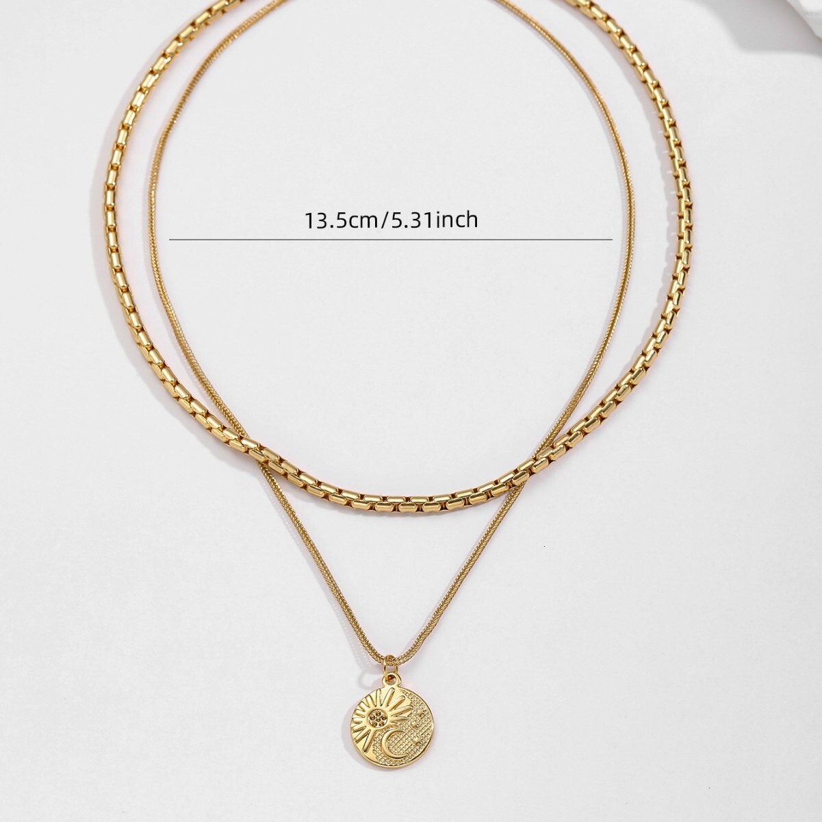 Titanium Steel Necklace Style Simple Bead Choker Elegant Minimalist Trendy Collarbone Chain for Women