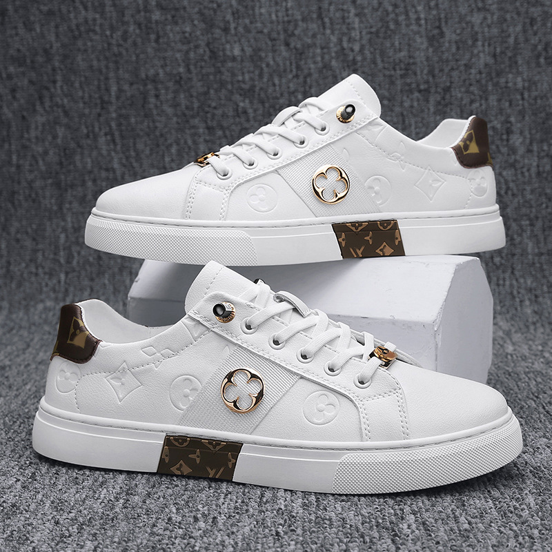 New Free shipping designer men's shoes from Europe - light luxury, trendy, versatile, sporty, one-foot, high-end sneakers, and best-selling casua