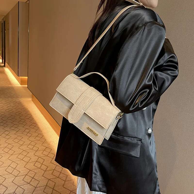 2025 Handbag Women's High-End Texture Niche Design Shoulder Fashion Trend Casual Versatile Simple Crossbody Bag Phone Bags Cases