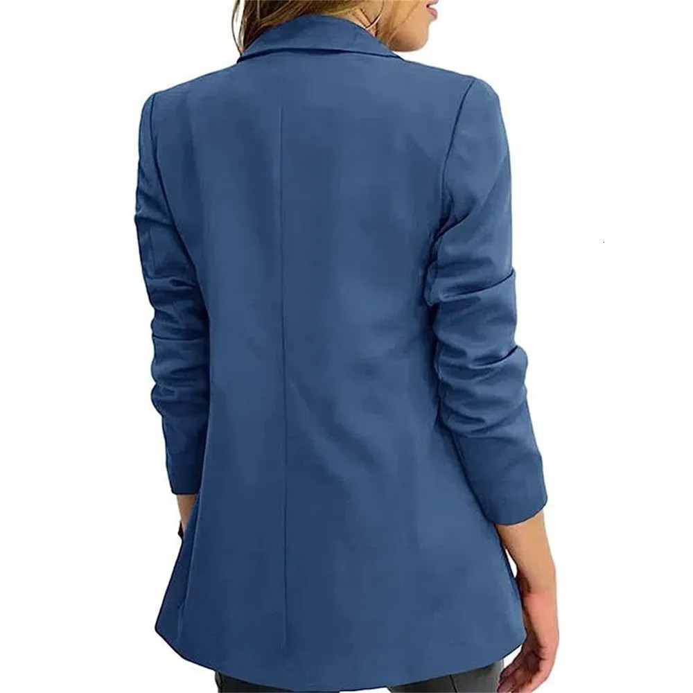Casual Loose Blazers For Woman Fashion Long Sleeve Outerwears Spring Autumn Blazer Women Mujer Coats 250530