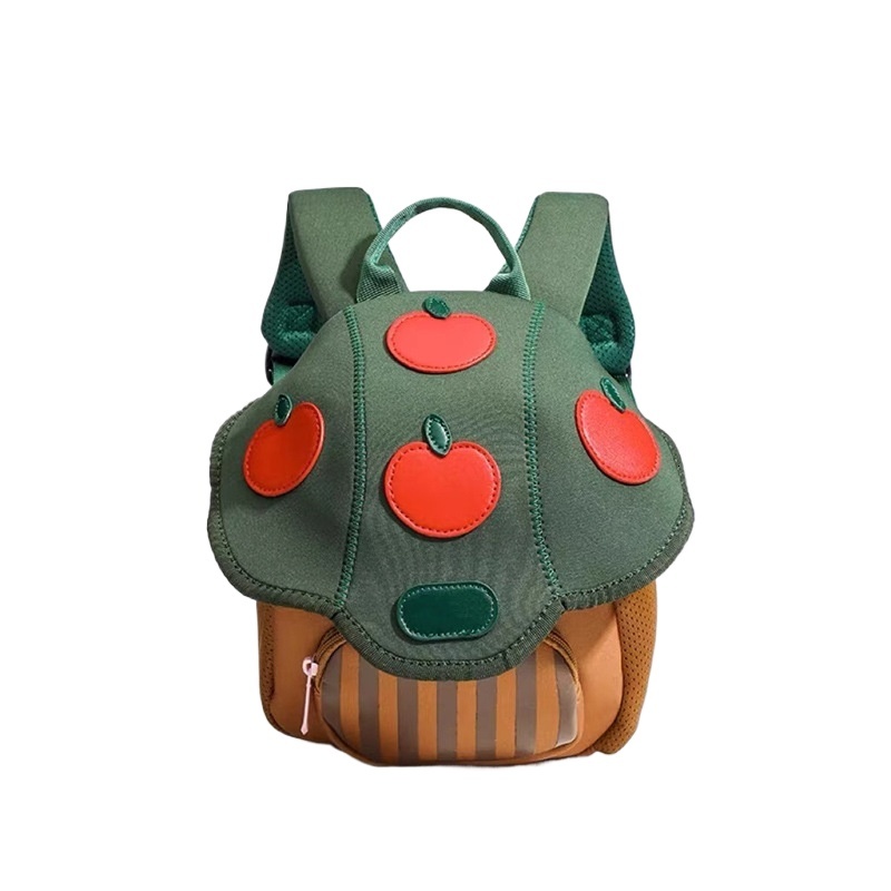 designer Niche Design Cute Outdoor Travel Backpack TikTok Super Popular New Mushroom Backpack for Men, Women, and Children Small School Bag
