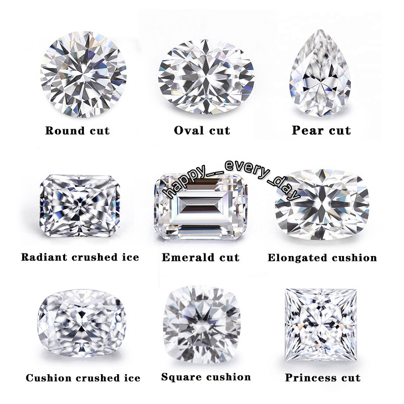 Starsgem Factory Price D Colorless Fancy Shape Mossan Diamond Moissanite