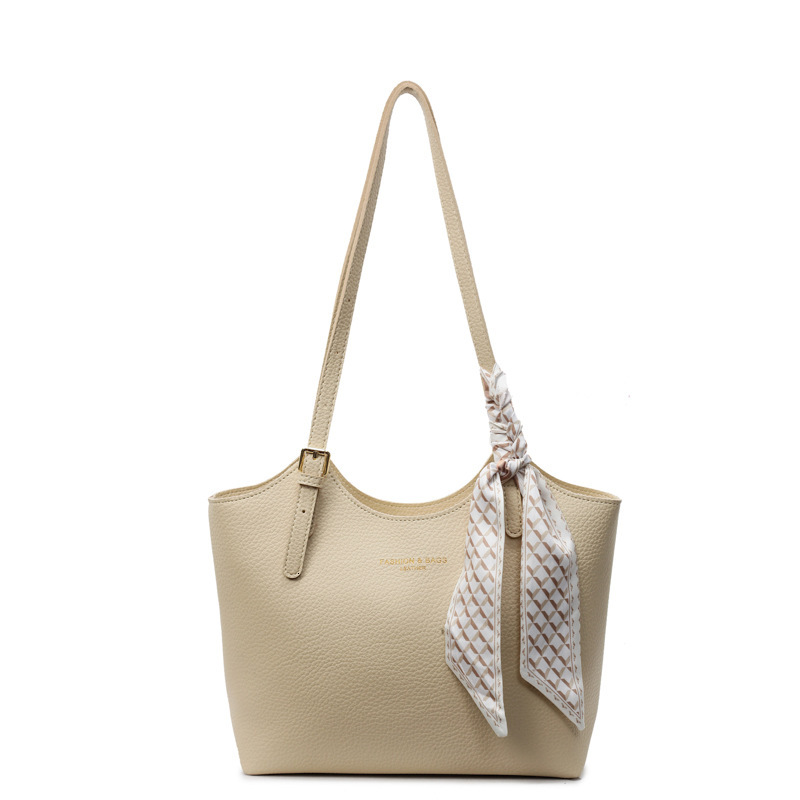 designer Fashion Simple Retro Large Capacity Tote Bag for Women 2025 New Casual Versatile Office Commute Underarm Shoulder Bag