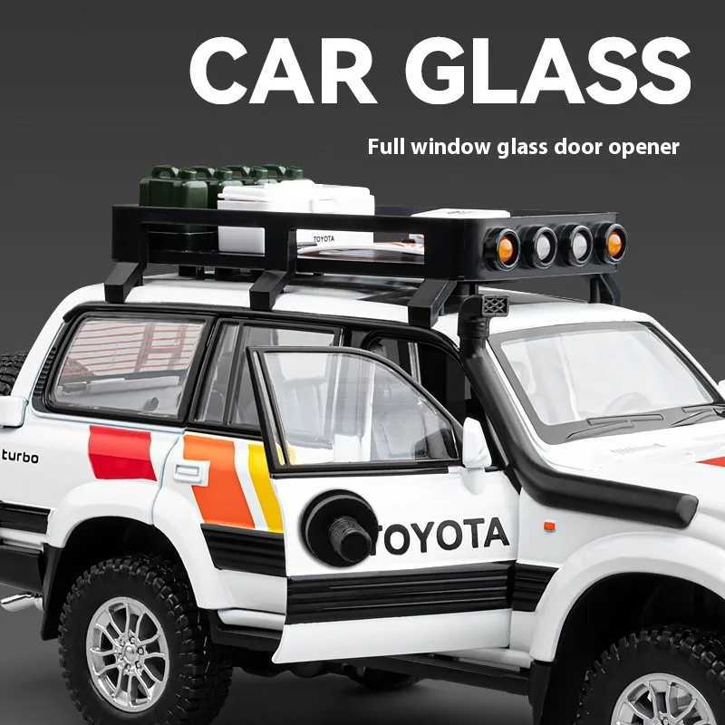 Free shipping 1 24 Scale LC80 Off-road Vehicle Alloy Car Model Diecast Toy Ornament Gift Souvenir Collectible