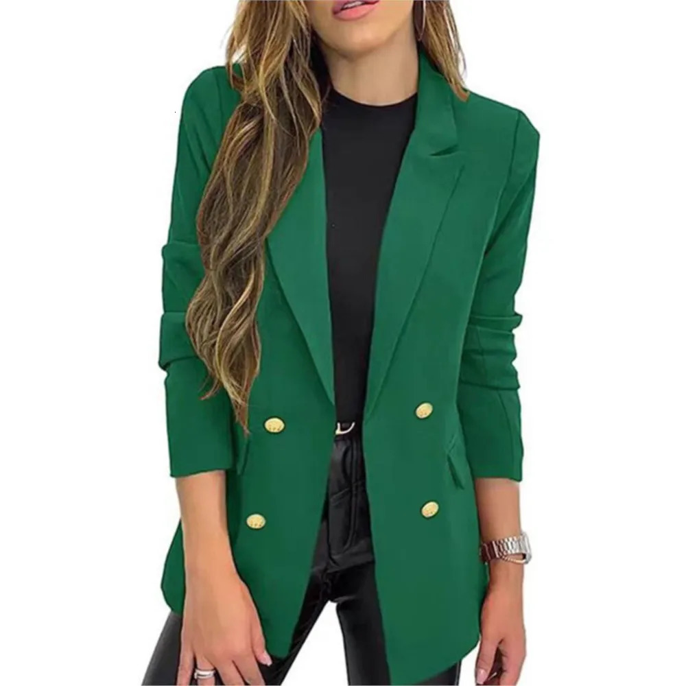 Casual Loose Blazers For Woman Fashion Long Sleeve Outerwears Spring Autumn Blazer Women Mujer Coats 250530