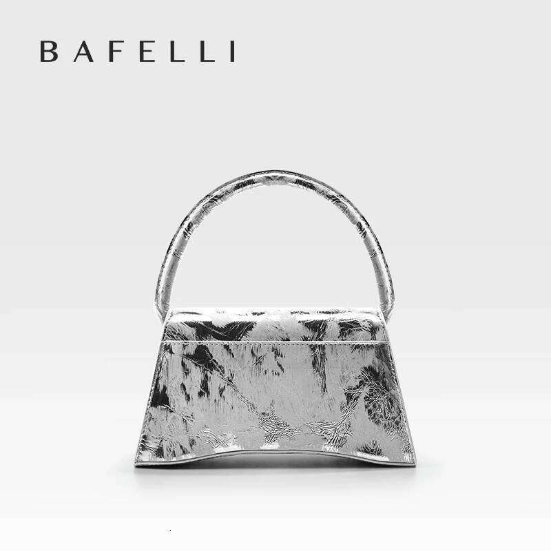 Designer Luxury SIER GENUINE LEATHER BAFELLI ORIGINAL HANDBAG 2025 FASHION CROSSBODY NEW Women's BAG STYLISH EVENING PARTY CASUAL PURSE