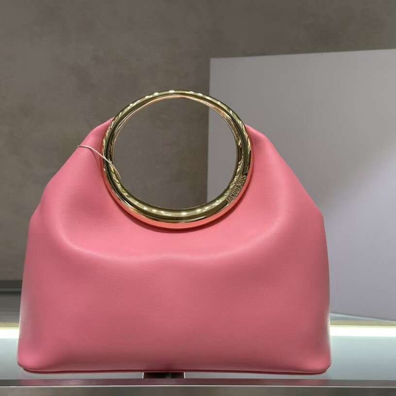 French Niche Design Single Shoulder Crossbody Handheld Round Shell Ins Style Casual Wrist Bag