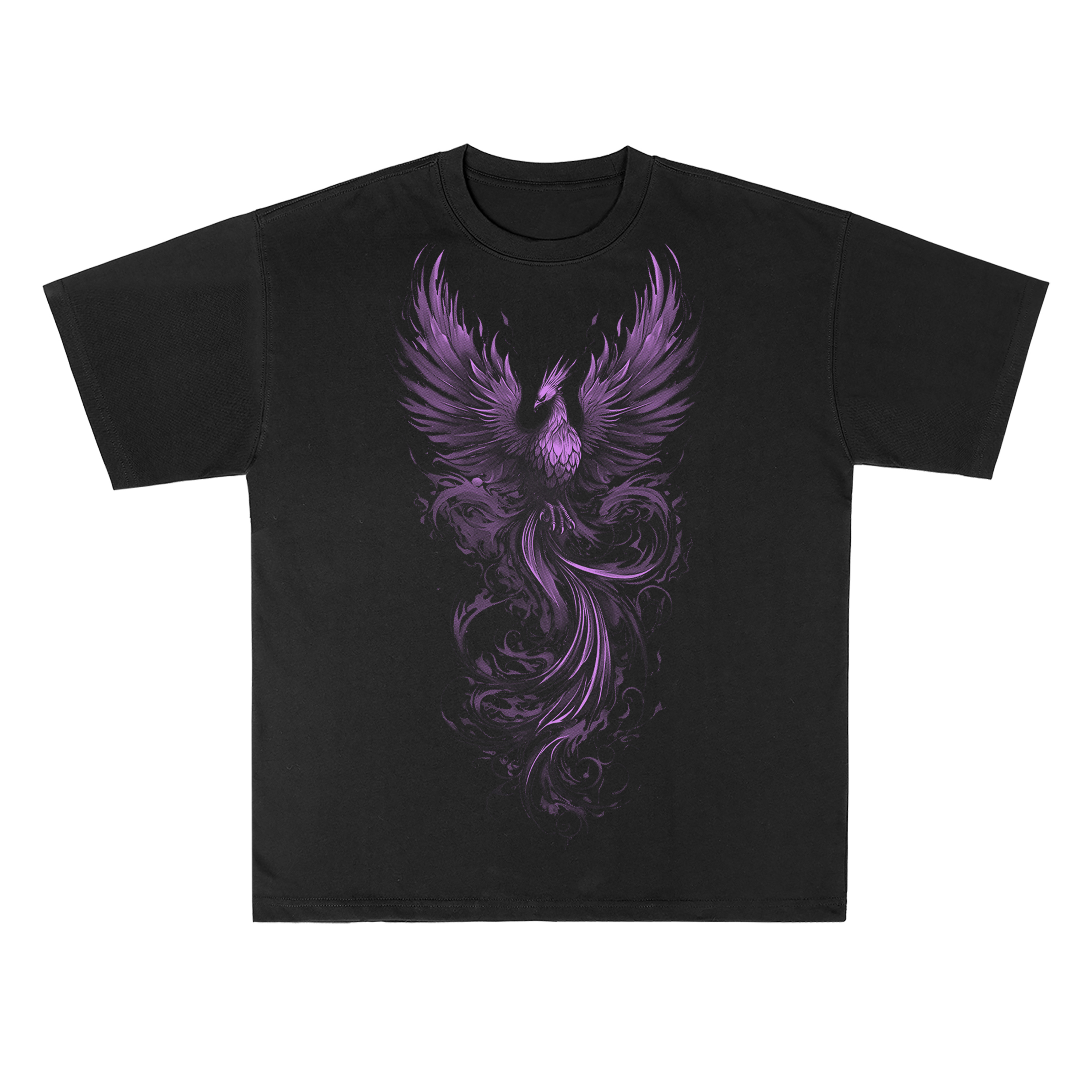 T-shirt men's top designer cotton T-shirt Light turns into Phoenix short sleeved clothing high-quality fashionable T-shirt