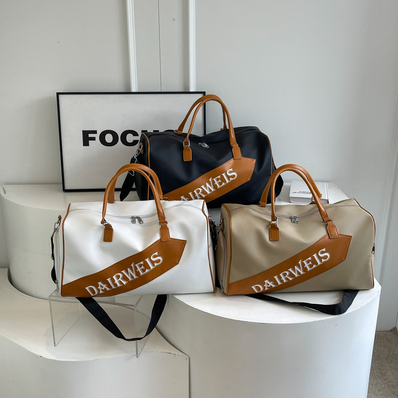 Travel Master Short Trip Women's Duffel Large Capacity Sports Fiess Men's Lightweight Handbag Swimming Bag