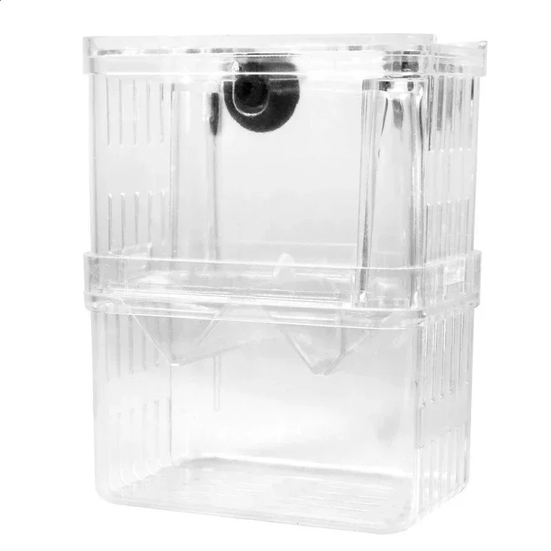 Acrylic Aquarium Breeding Isolation Box Double-layer Breeder Fish Tank for Protecte Shrimp Fishs Aquarium Breeding Supplies 250530