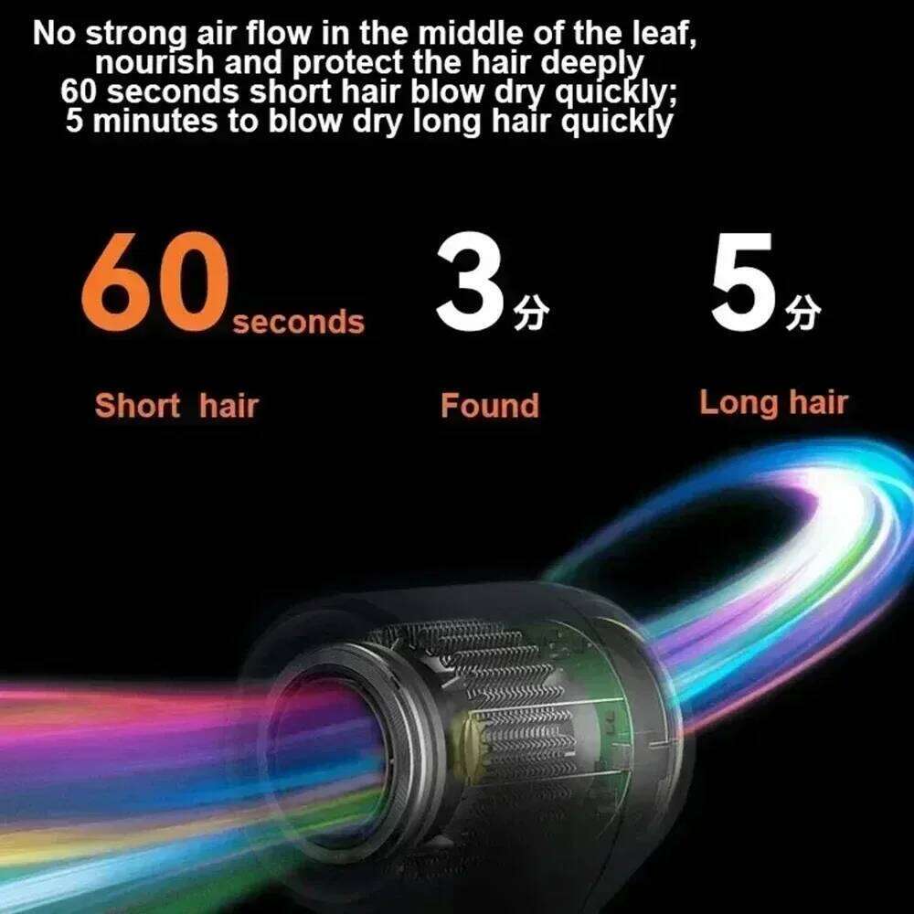 Professional Leafless High Speed 110000Rpm Dryer Negative Ion Hair Care Salon Styler Styling Tools Powerful Hot/Cold Wind