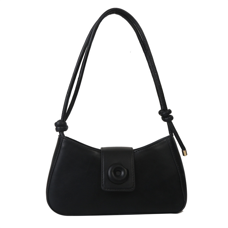 High quality brand, high-quality new style, free designer bag, one shoulder fashionable solid color bag, cross-border commuting armpit bag, new free d