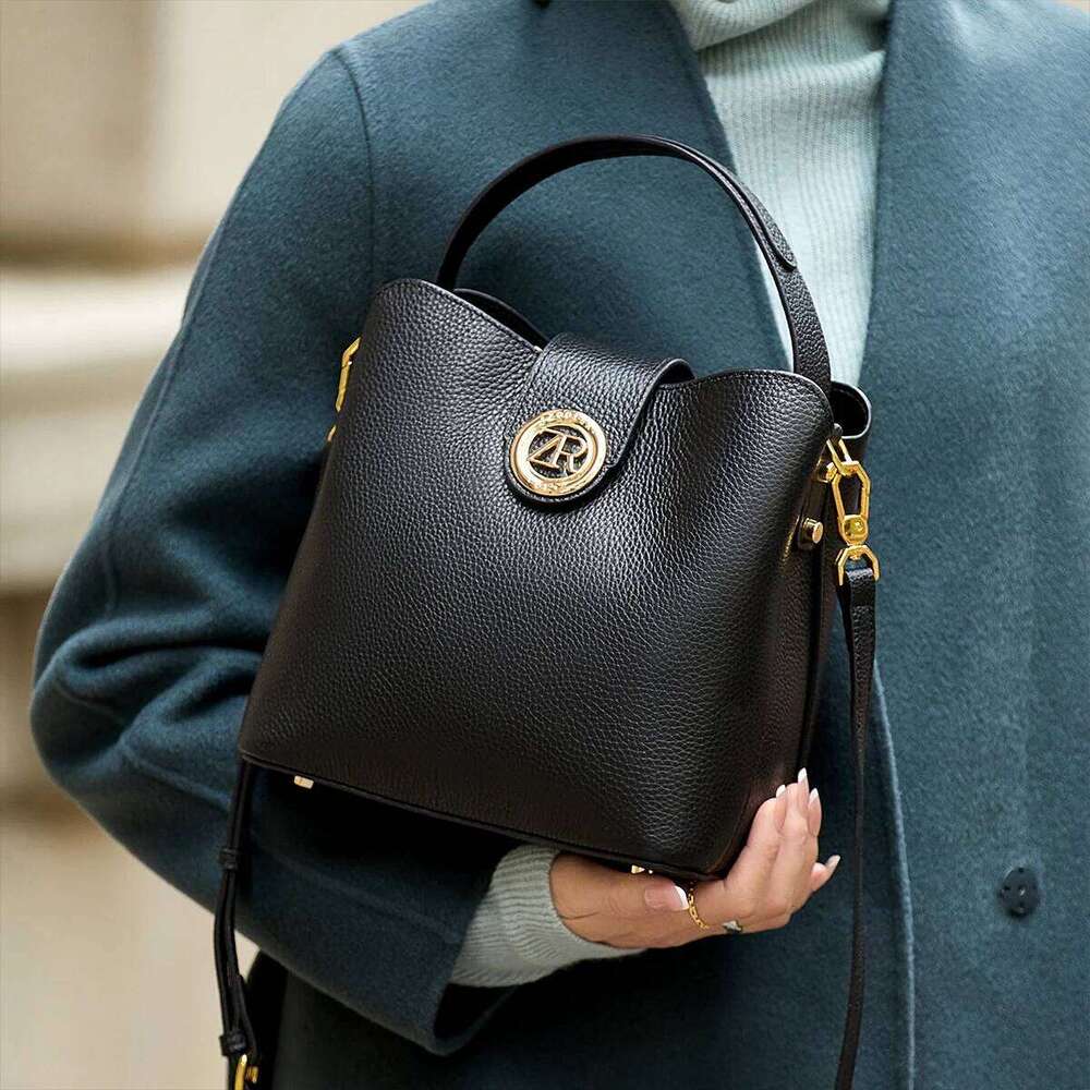 Women's Bags Designer ZOOLER Full Genuine Leather Shoulder Tote Bags Women Trendy Handbag Totally Skin Fashion Top Handle Purses #Wg385