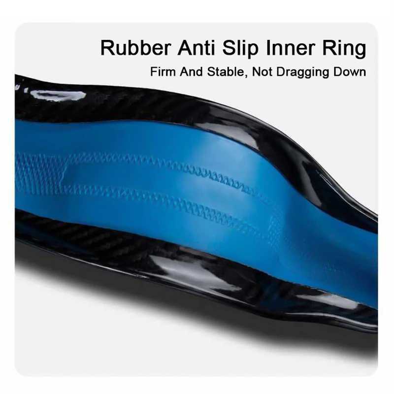 Non-Slip Carbon Fiber Leather Car Steering Wheel Cover For Honda Civic Accord Odyssey Fit CR-V HR-V Jazz City Breeze Jade Crider R250603